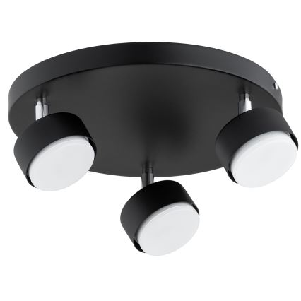 Brilagi - LED RGB+CCT dimbare spot MONO 3xGX53/14W/230V 2700-6500K Wi-Fi Tuya zwart