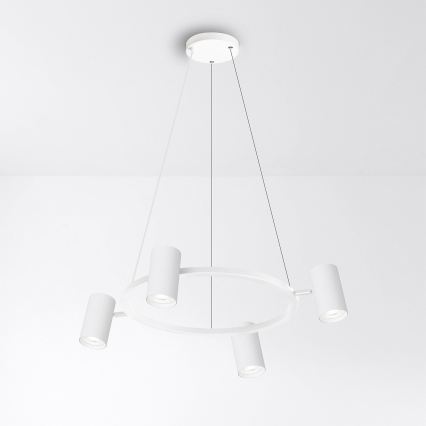 Brilagi - LED RGBW dimbare hanglamp aan kabel SELE 4xGU10/6,5W/230V 2700-6500K wit