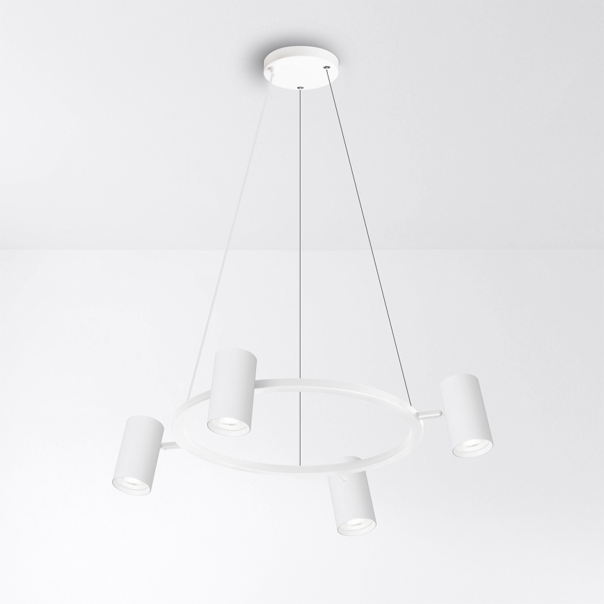 Brilagi - LED RGBW dimbare hanglamp aan kabel SELE 4xGU10/6,5W/230V 2700-6500K wit