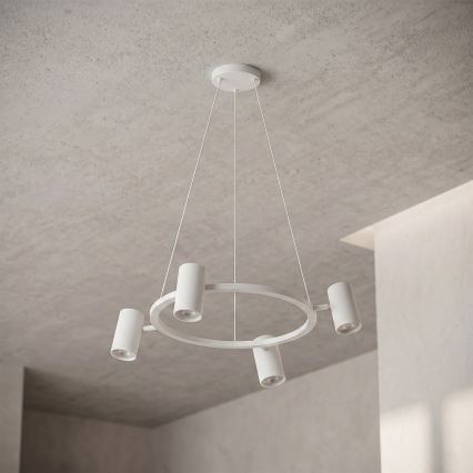 Brilagi - LED RGBW dimbare hanglamp aan kabel SELE 4xGU10/6,5W/230V 2700-6500K wit