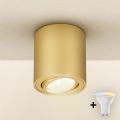 Brilagi - Dimbare LED RGBW-spot MIA 1xGU10/30W/230V 3000K Wi-Fi 84x80 mm goud