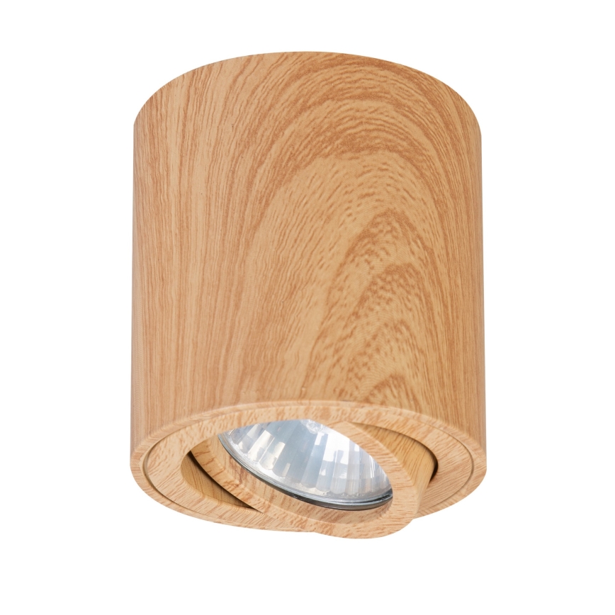 Brilagi - LED RGBW dimbare spot MIA 1xGU10/4,8W/230V 3000K 84x80 mm bruin + afstandsbediening