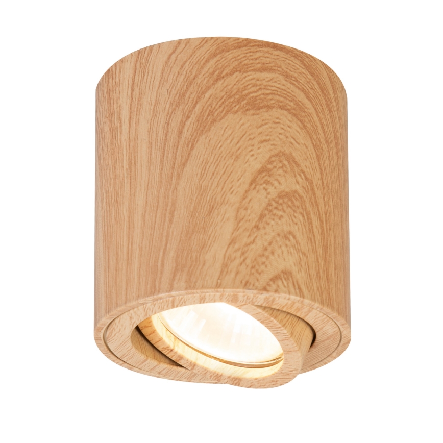 Brilagi - LED RGBW dimbare spot MIA 1xGU10/6W/230V 3000K 84x80 mm bruin + afstandsbediening