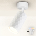 Brilagi - Dimbare LED RGBW-spot SELE DIAMANT 1xGU10/6,5W/230V 2700-6500K Wi-Fi wit