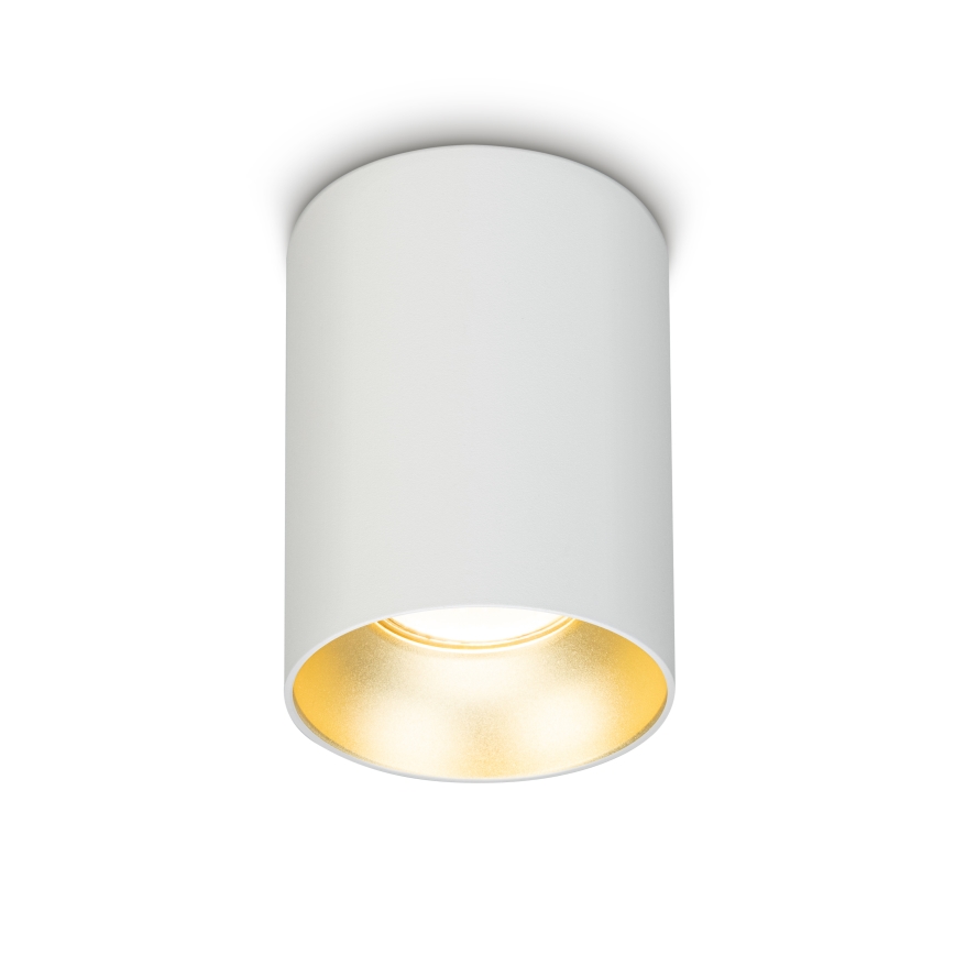 Brilagi - LED RGBW dimbare spot TRINE 1xGU10/4,8W/230V 3000K wit/goud + afstandsbediening