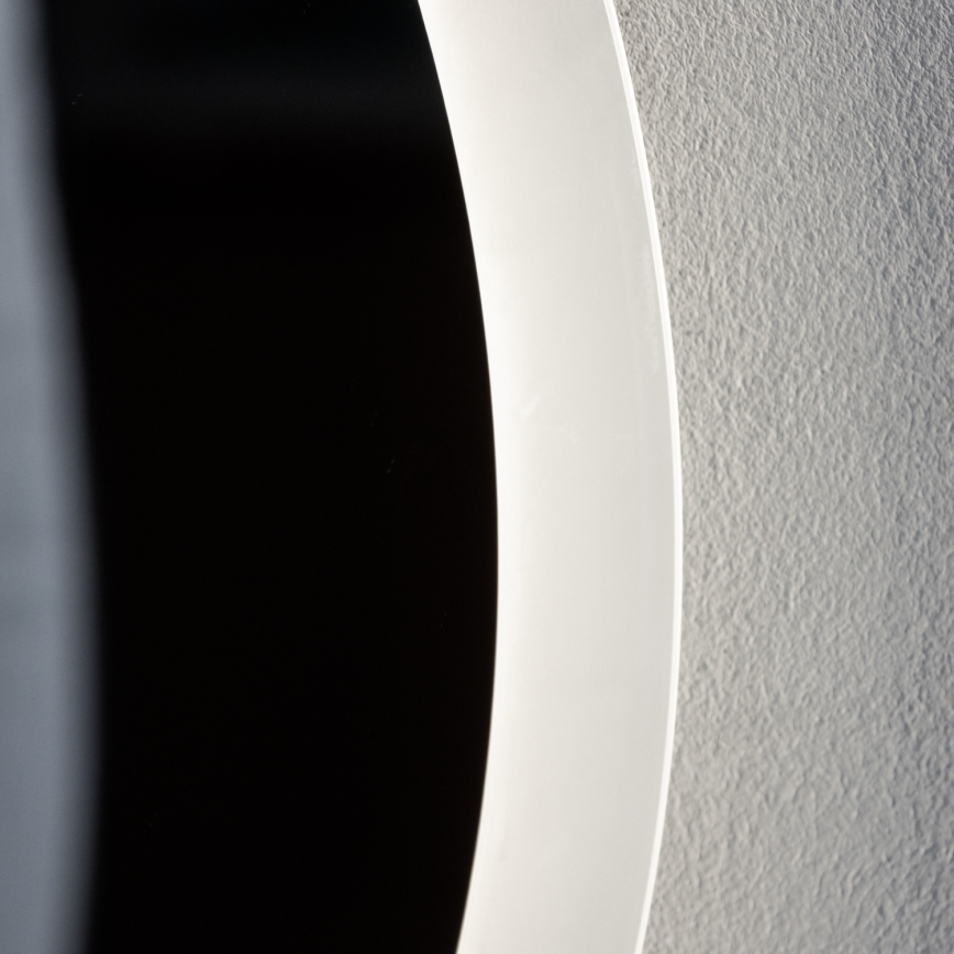 Brilagi - LED Dimbare verwarmde badkamerspiegel met randverlichting CLARA ECO LED/12W/230V Ø 60 cm 3000/4000/6500K IP44 CRI 90