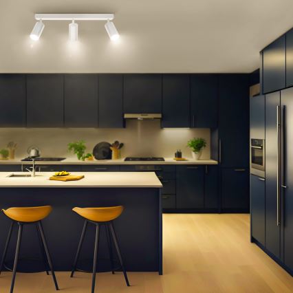 Brilagi - dimbare LED RGBW-spot SELE 3xGU10/4,8W/230V 3000K wit + afstandsbediening