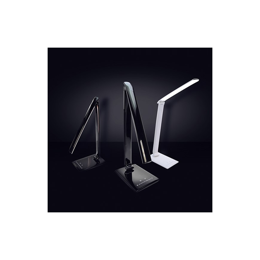 Brilagi - Dimbare LED Tafel Lamp met USB verbinding LED/12W/230V zwart