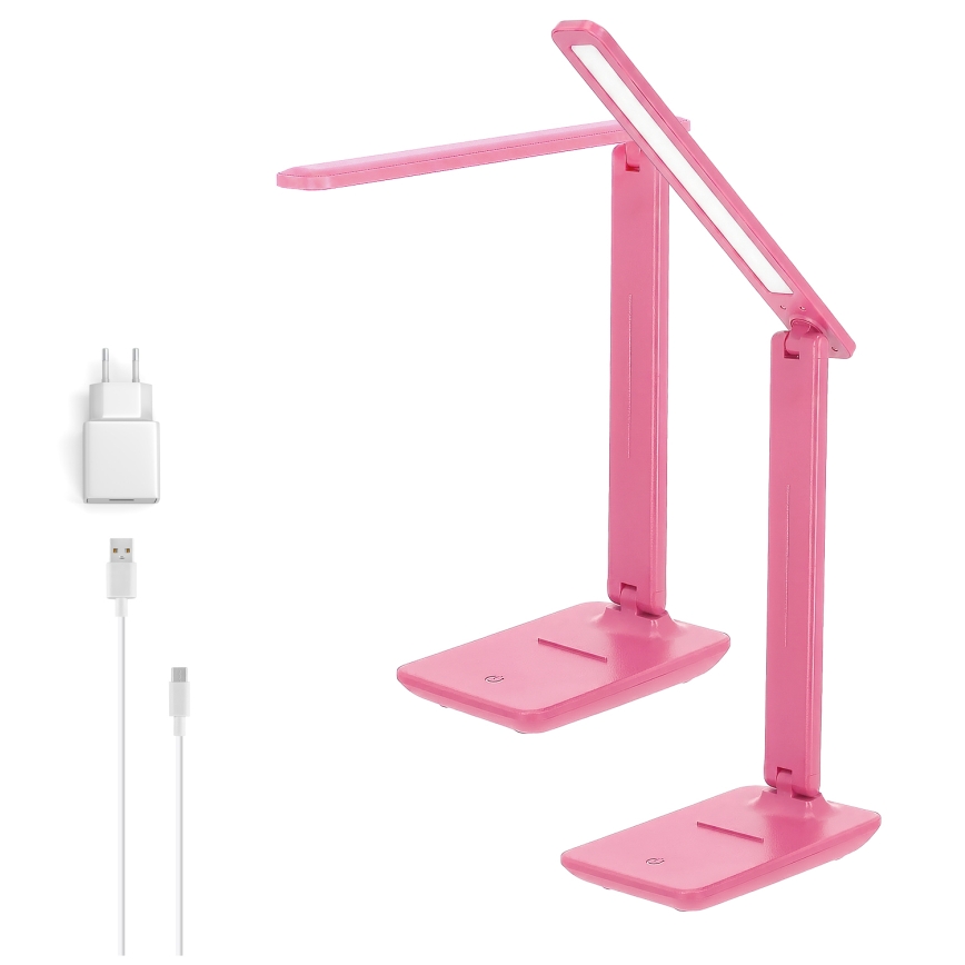Brilagi - Dimbare LED tafellamp MODO LED/7W/230V 3000/4000/6500K roze