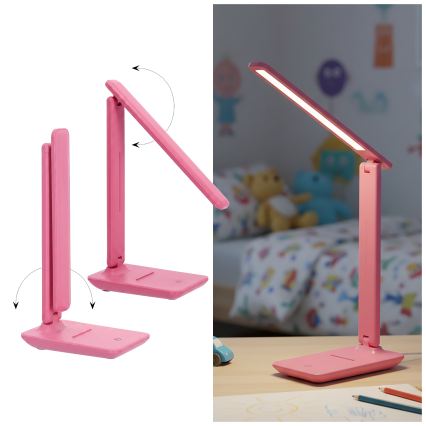 Brilagi - Dimbare LED tafellamp MODO LED/7W/230V 3000/4000/6500K roze