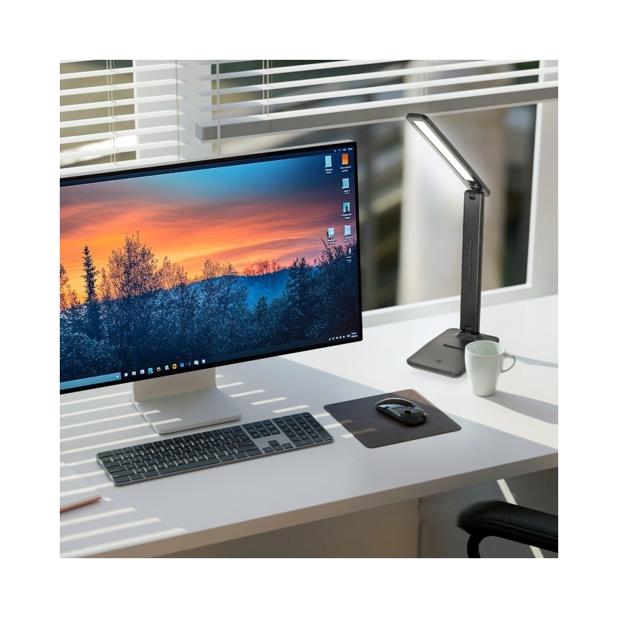 Brilagi - Dimbare LED-tafellamp MODO LED/7W/230V 3000/4000/6500K zwart