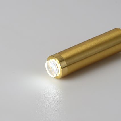 Brilagi - Dimbare LED wandspot MAYA 1xG9/4W/230V wit/goud