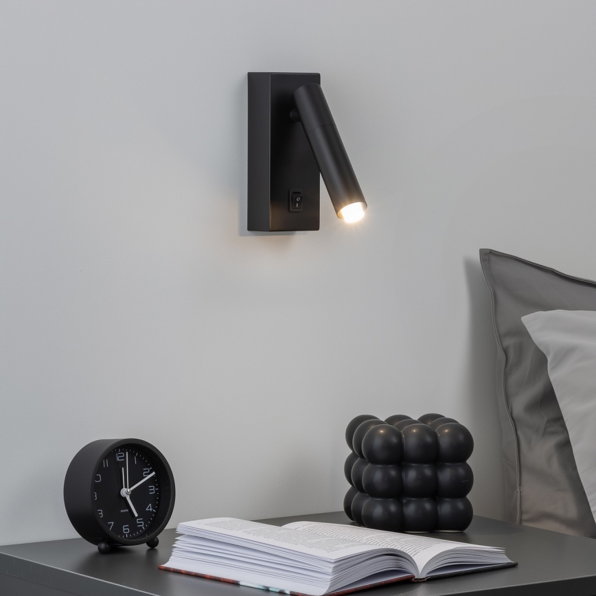 Brilagi - Dimbare LED wandspot MAYA 1xG9/4W/230V zwart