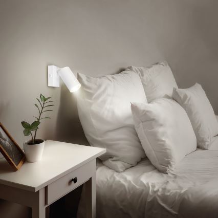 Brilagi - LED RGBW dimbare wandspot SELE 1xGU10/4,8W/230V 3000K wit + afstandsbediening