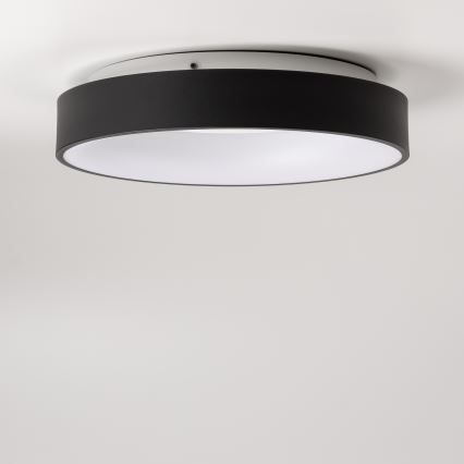 Brilagi - LED-dimbare plafondlamp FALCON LED/80W/230V 3000-6500K Ø 60 cm zwart + afstandsbediening