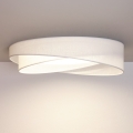 BRILAGI - Dimbare plafondlamp VELVET TWIST LED/36W/230V 3000-6000K Ø 65 cm Wi-Fi Tuya Beacon wit + afstandsbediening