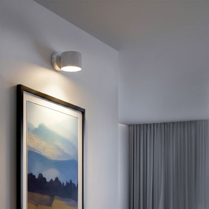 Brilagi - LED RGB+CCT Dimbare wandspot STRIPY 1xGX53/14W/230V 2700-6500K Wi-Fi Tuya wit