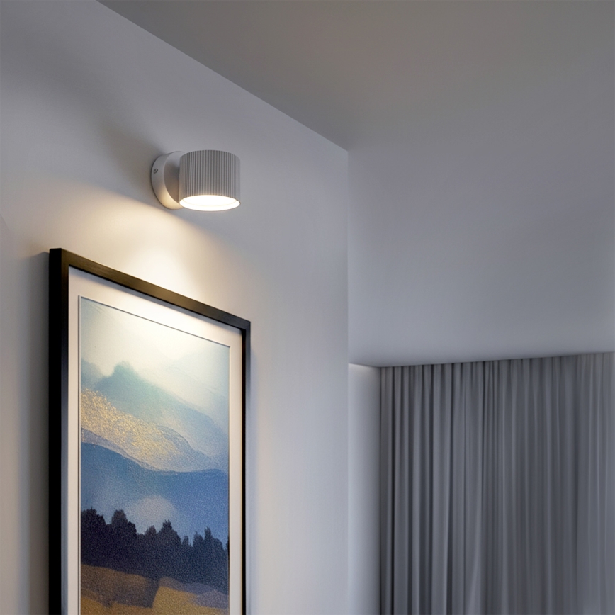 Brilagi - LED RGB+CCT Dimbare wandspot STRIPY 1xGX53/14W/230V 2700-6500K Wi-Fi Tuya wit