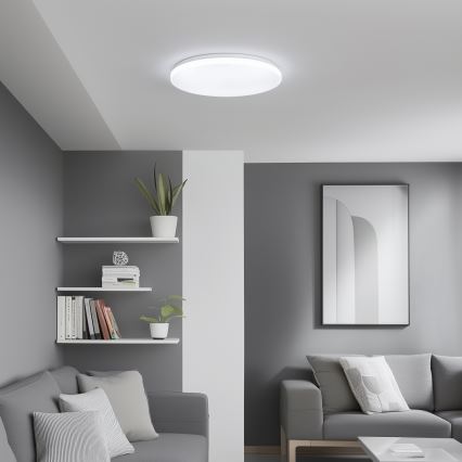 Brilagi - Dimbare SMART LED-plafondlamp LED/24W/230V Ø 38 cm 2700-6500K Wi‑Fi Tuya + afstandsbediening