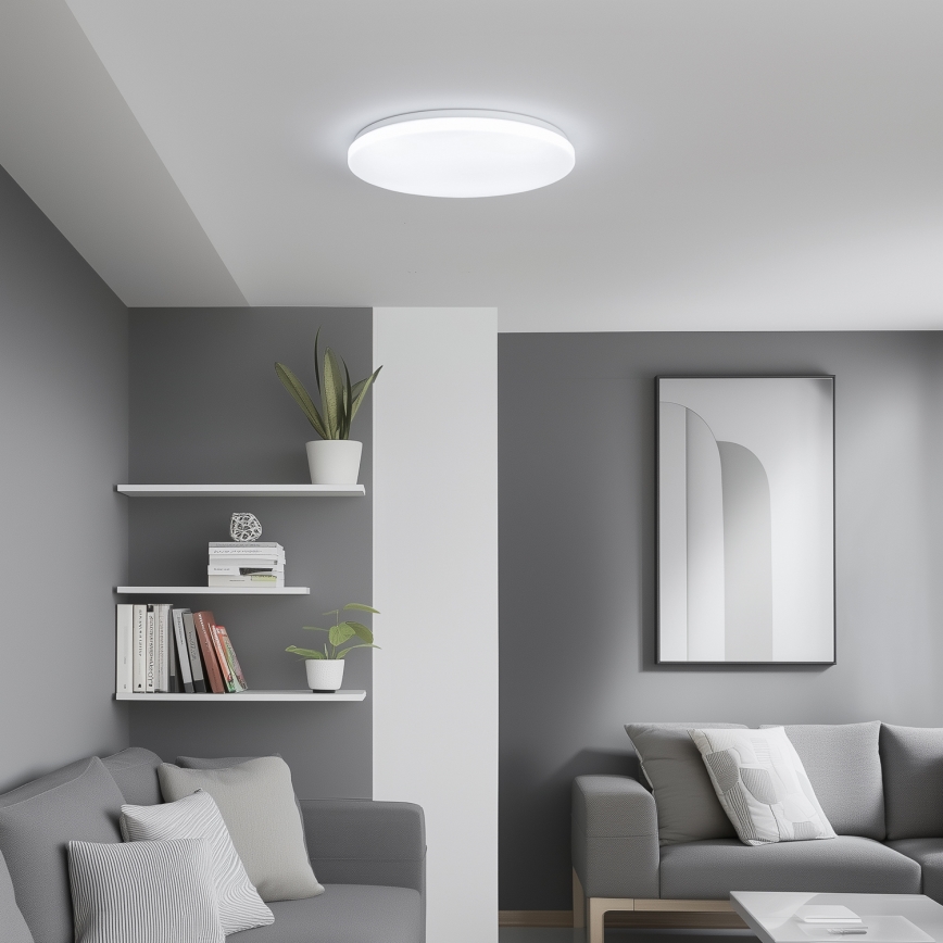 Brilagi - Dimbare SMART LED-plafondlamp LED/24W/230V Ø 38 cm 2700-6500K Wi‑Fi Tuya + afstandsbediening