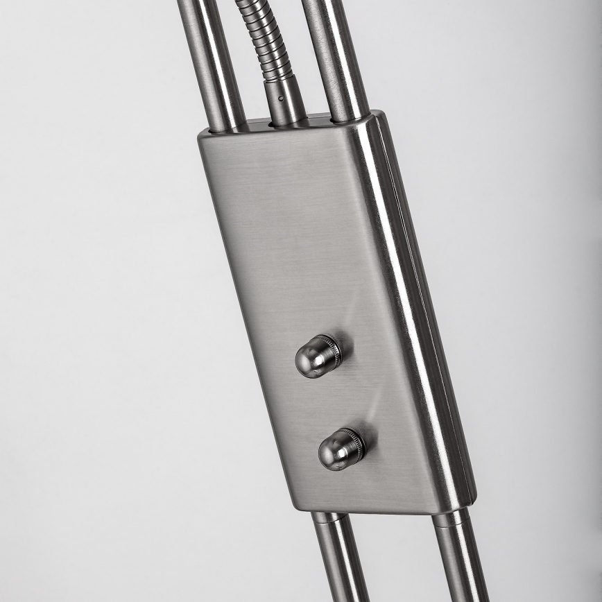 Brilagi - Dimbare staande lamp SCARLETT 1xR7s/230W/230V + 1xG9/40W mat chroom