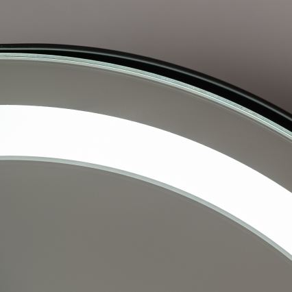 BRILAGI - dimbare LED-make-upspiegel CALIFORNIA LED/14W/230V 3000/4000/6500K 41x40 cm zwart