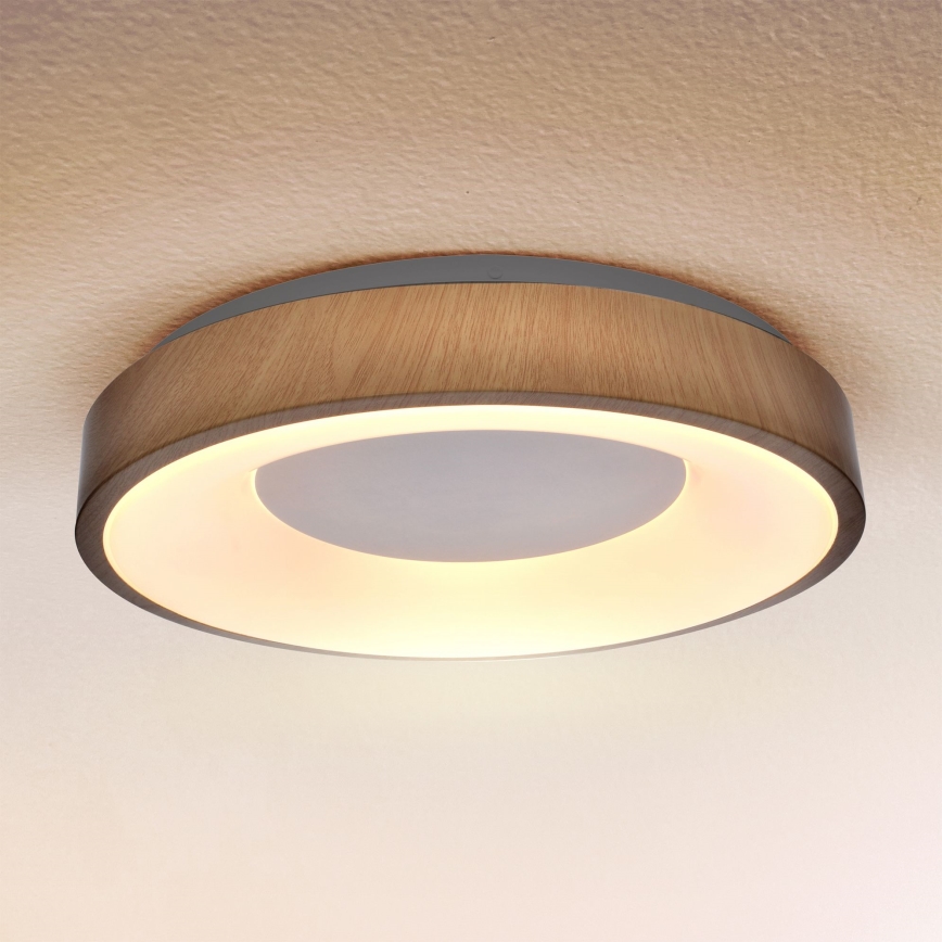 Brilagi - LED dimbare plafondlamp DORIA LED/48W/230V 3000-6500K Ø 39 cm + afstandsbediening