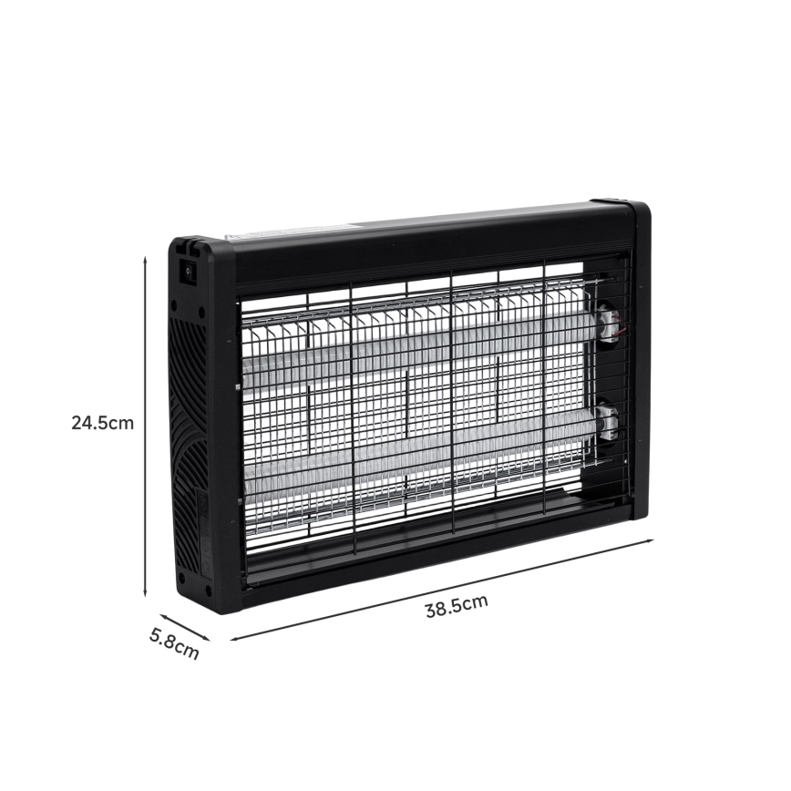 Brilagi - Elektrische insectenval 2xUV/10W/230V 60 m2