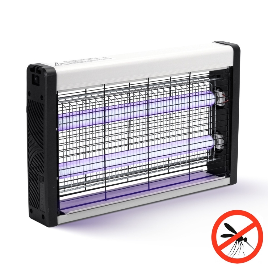 Brilagi - Elektrische insectenvanger 2xUV/18W/230V, geschikt voor 100 m²