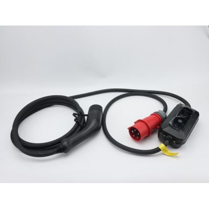 Brilagi - EV-reislaadstation voor elektrische auto's ​ FAST AC Type 2 16A/380V 11kW + plug 230V, 3,7kW 5m + Etui