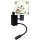 Brilagi - flexibele LED-kinderwandlamp BOBO 1xE27/25W/230V + LED/3W zwart/wit/groen/jungle