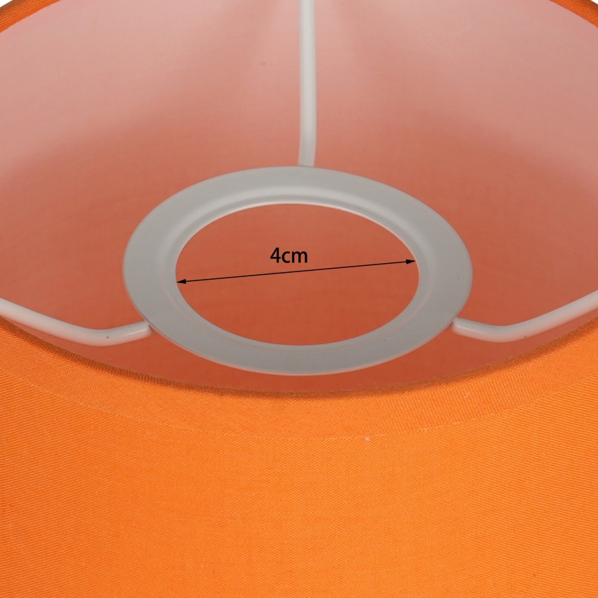 Brilagi - LED flexibele wandlamp NUBILA 1x E27/25W/230V + LED/3W mat chroom/oranje