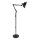 Brilagi - Flexibele vloerlamp TASKER 1xE27/60W/230V 157 cm zwart