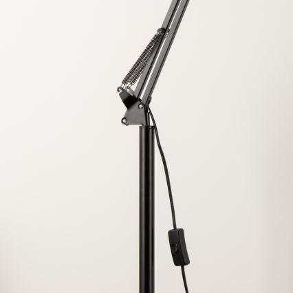 BRILAGI - Flexibele vloerlamp TASKER 1xE27/60W/230V 157 cm zwart