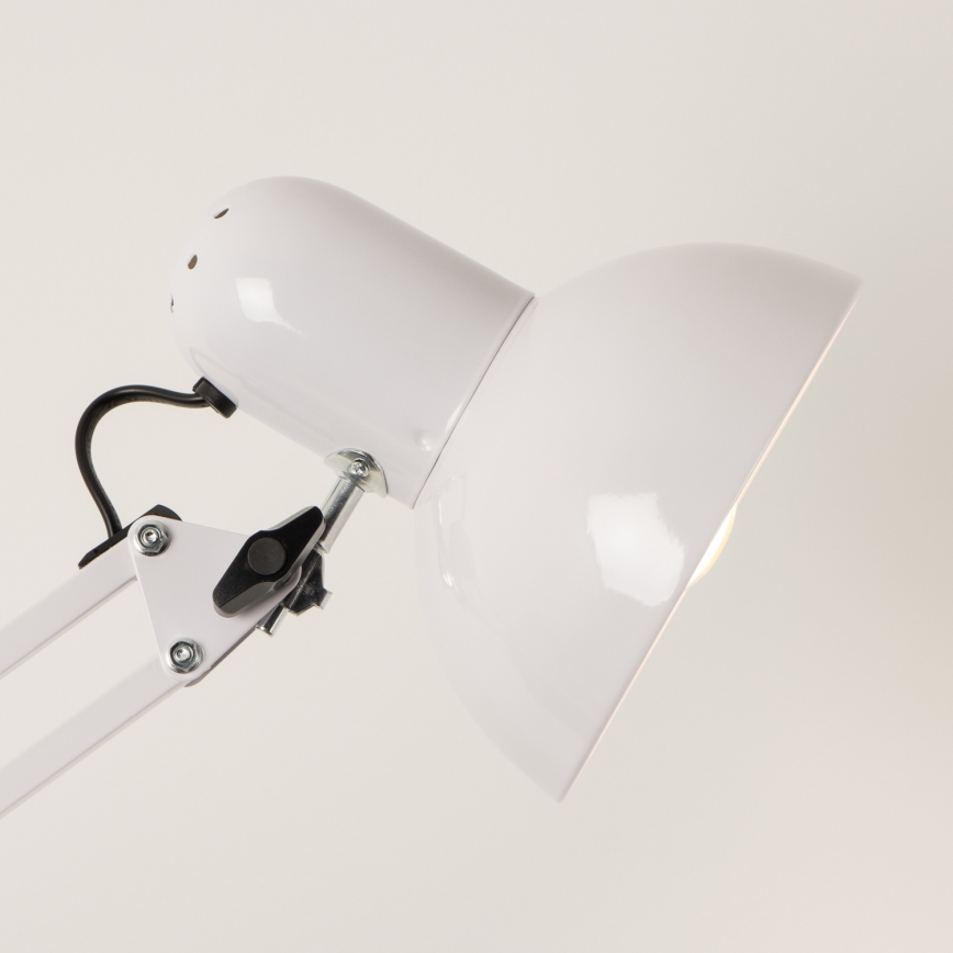 Brilagi - Flexibele vloerlamp TASKER 1xE27/60W/230V 184 cm wit