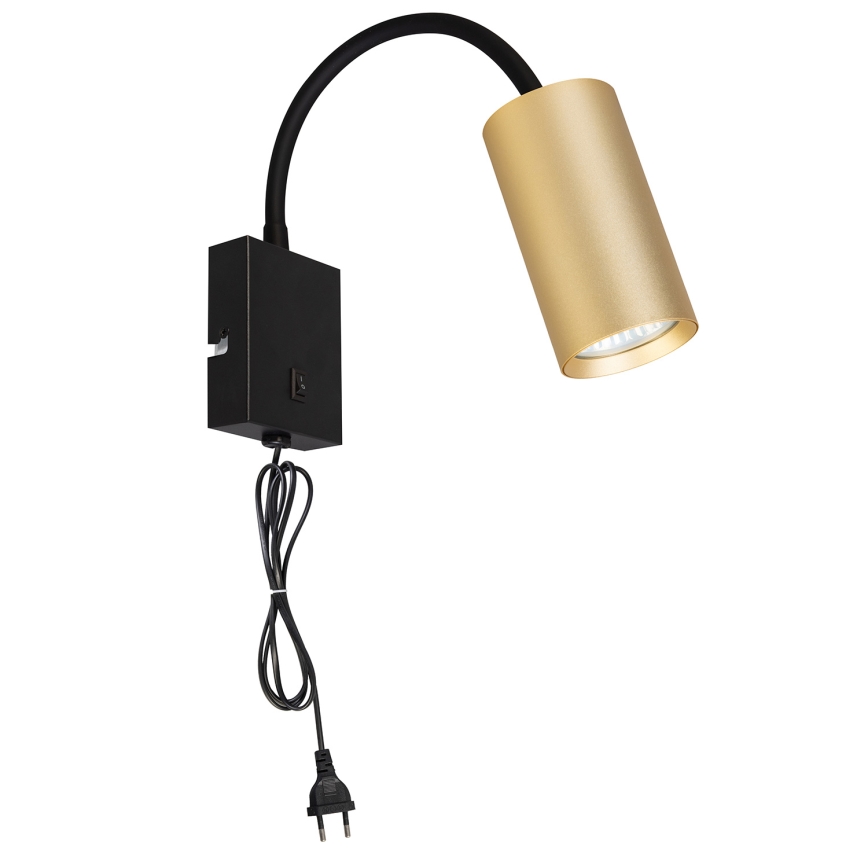 Brilagi - Flexibele wandlamp SELE 1xGU10/30W/230V zwart/goud