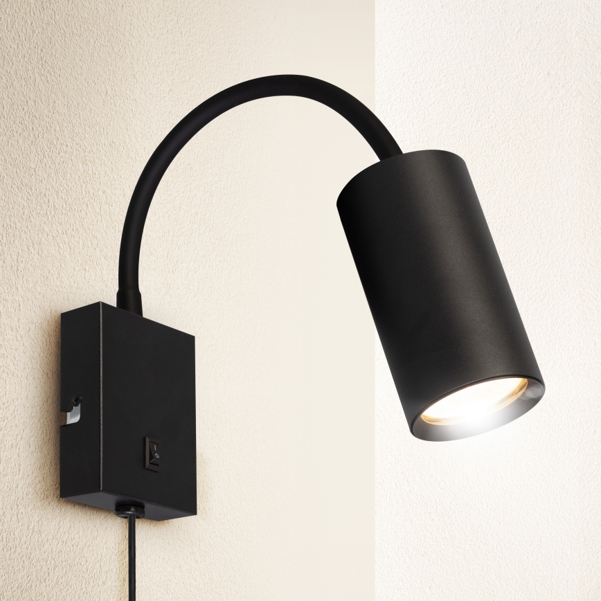 Brilagi - Flexibele wandlamp SELE 1xGU10/30W/230V zwart