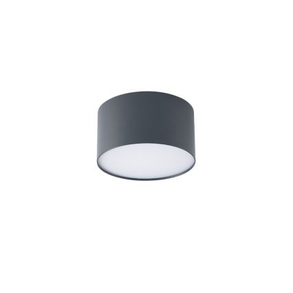 Brilagi - LED-plafondlamp voor badkamer FORIS LED/9W/230V Ø 9 cm antraciet IP44 CRI 90