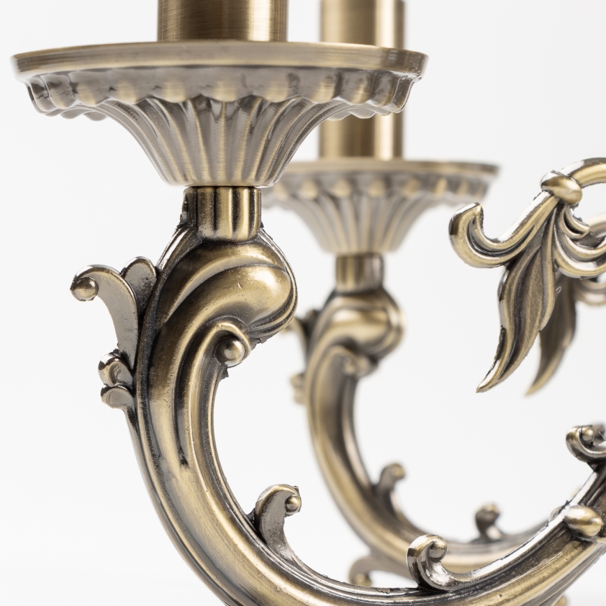Brilagi - Hanglamp aan een ketting CLASSIC 6xE14/60W/230V messing