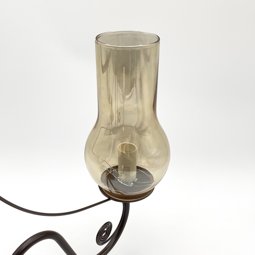 Brilagi - Hanglamp aan een ketting COTTAGE 3xE14/40W/230V bruin