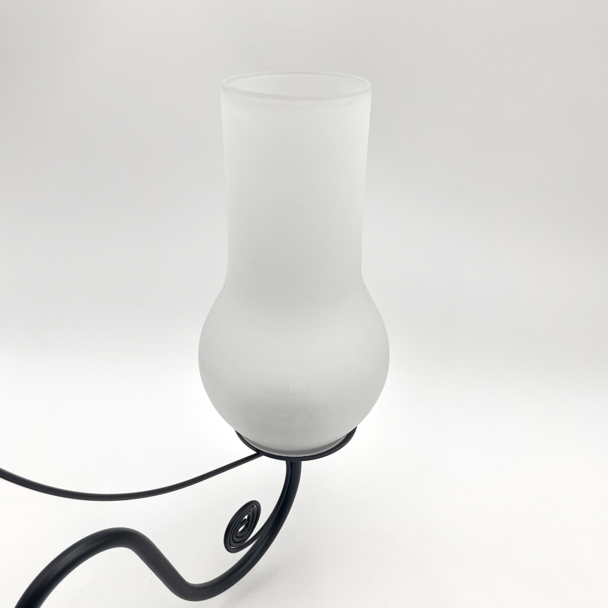 Brilagi - Hanglamp aan een ketting COTTAGE 3xE14/40W/230V zwart/wit