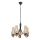 Brilagi - Hanglamp aan een ketting COTTAGE 5xE14/40W/230V beuken/bruin