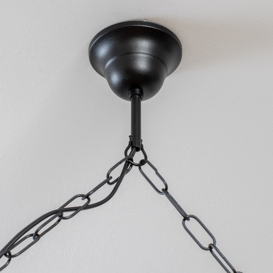 Brilagi - Hanglamp aan een ketting KOS 6xE27/60W/230V beuken