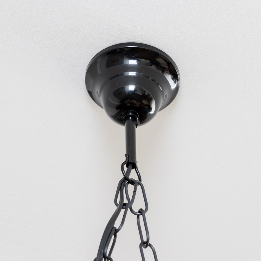 Brilagi - Hanglamp aan een ketting QUEEN 2xE14/40W/230V beuken/walnoot