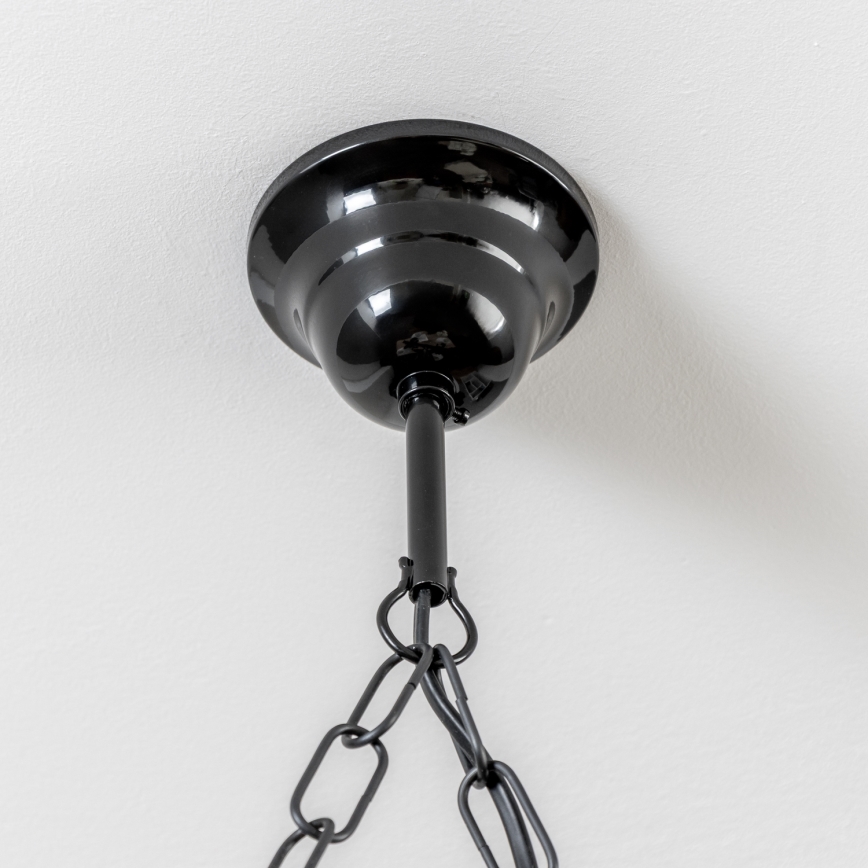 Brilagi - Hanglamp aan een ketting QUEEN 4xE14/40W/230V beuken/walnoot