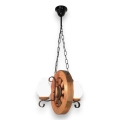 Brilagi - Hanglamp aan een ketting ROATA 2xE14/40W/230V beuken