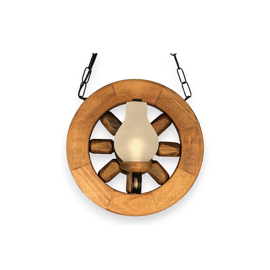 Brilagi - Hanglamp aan een ketting ROATA 2xE14/40W/230V beuken