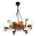 Brilagi - Hanglamp aan een ketting ROATA 5xE14/40W/230V beuken