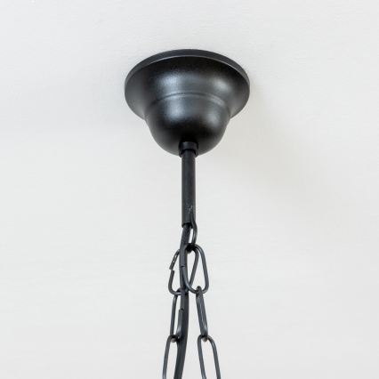 Brilagi - Hanglamp aan een ketting RUSTIC 2xE14/40W/230V beuken