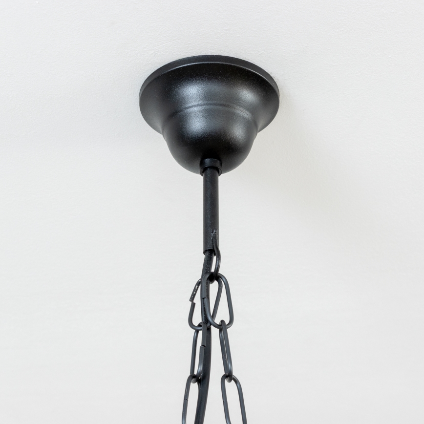 Brilagi - Hanglamp aan een ketting RUSTIC 2xE14/40W/230V beuken